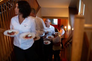 August-Big-Table-Dinner-2018-stair-servers